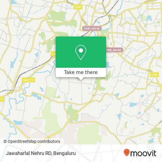 Jawaharlal Nehru RD map