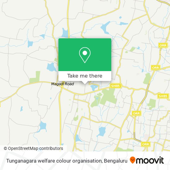 Tunganagara welfare colour organisation map