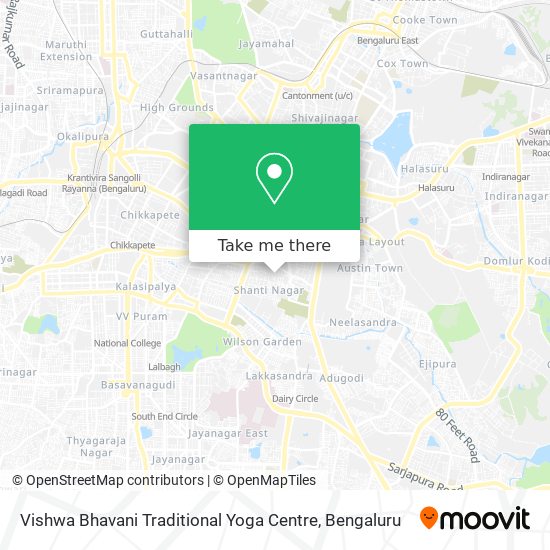 Vishwa Bhavani Traditional Yoga Centre map