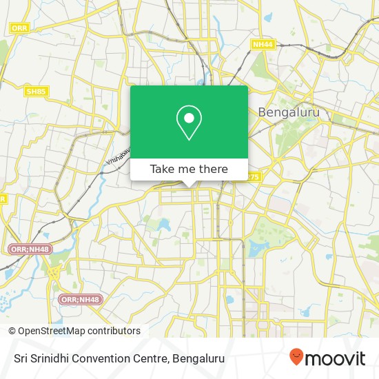 Sri Srinidhi Convention Centre map