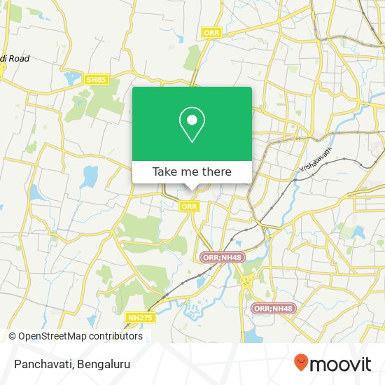 Panchavati map