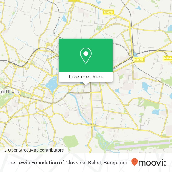 The Lewis Foundation of Classical Ballet map