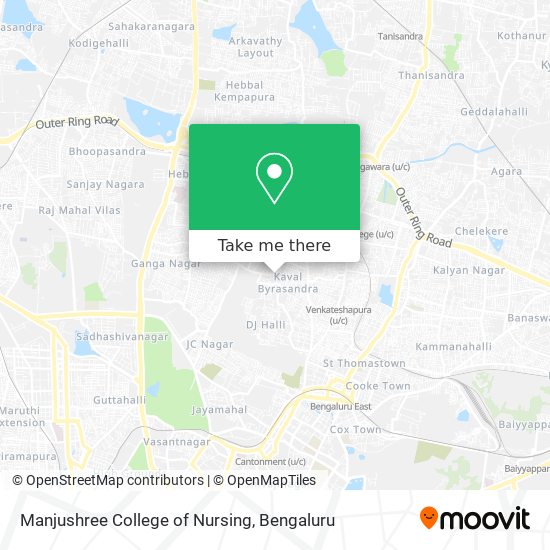 Manjushree College of Nursing map