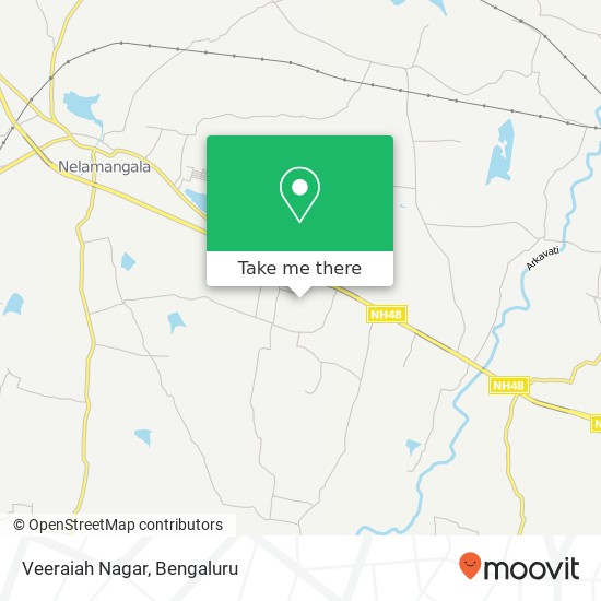 Veeraiah Nagar map