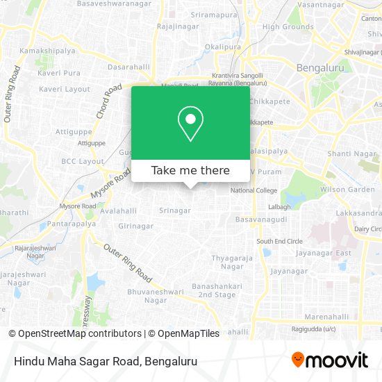 Hindu Maha Sagar Road map