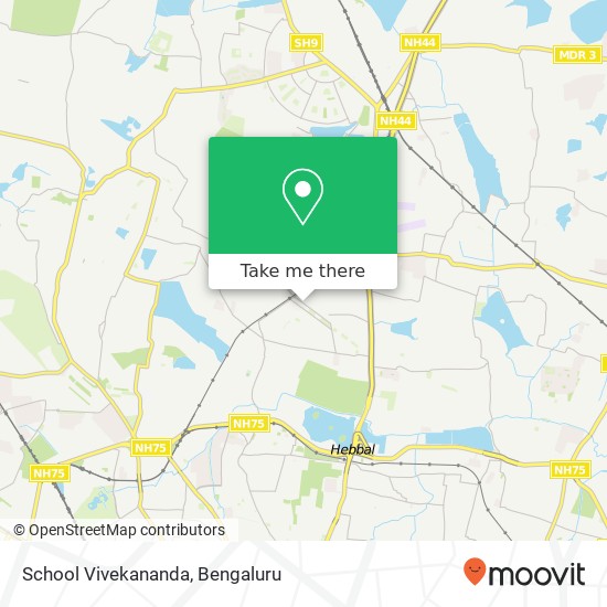 School Vivekananda map
