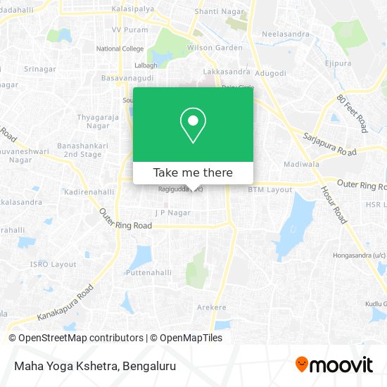 Maha Yoga Kshetra map