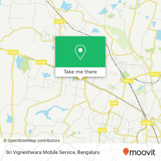Sri Vigneshwara Mobile Service map