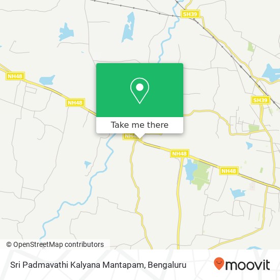 Sri Padmavathi Kalyana Mantapam map