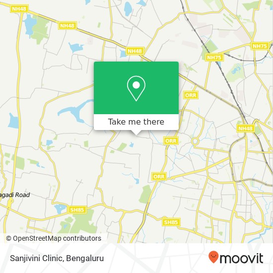 Sanjivini Clinic map