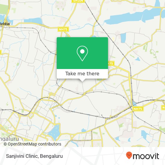 Sanjivini Clinic map