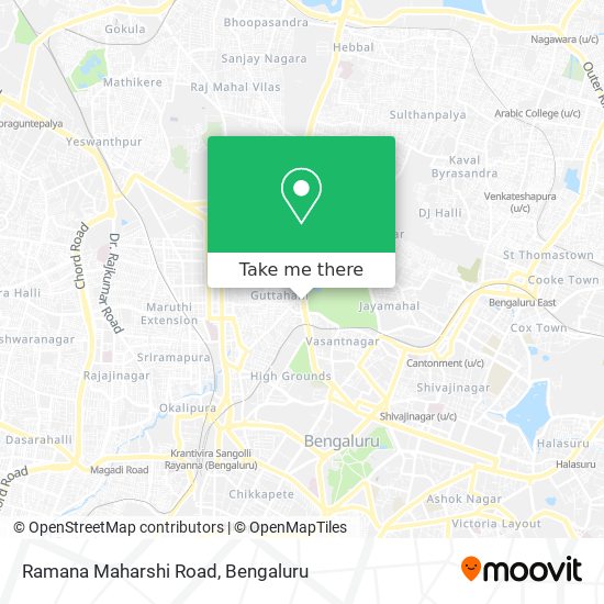Ramana Maharshi Road map