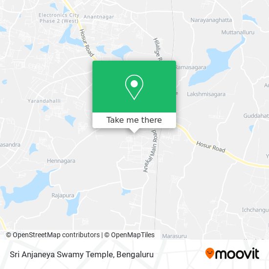 Sri Anjaneya Swamy Temple map