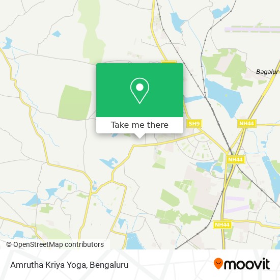 Amrutha Kriya Yoga map