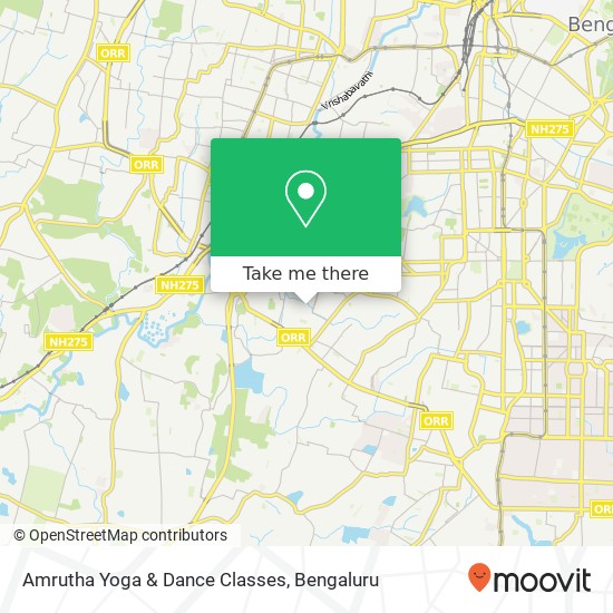 Amrutha Yoga & Dance Classes map