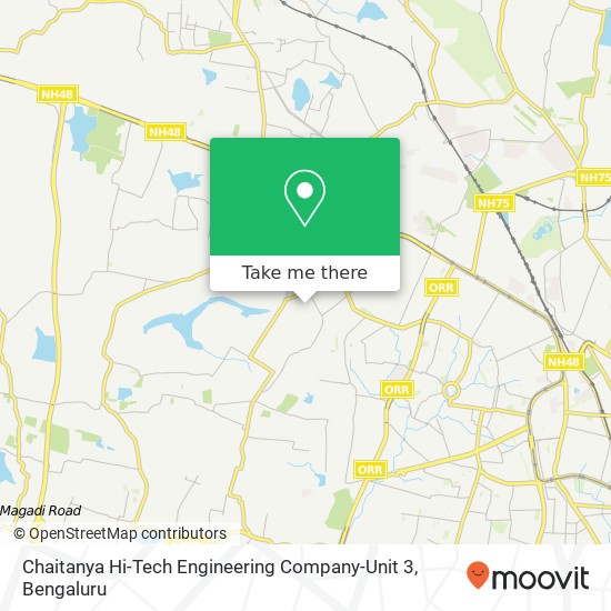 Chaitanya Hi-Tech Engineering Company-Unit 3 map