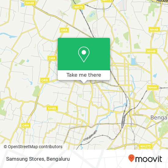 Samsung Stores map