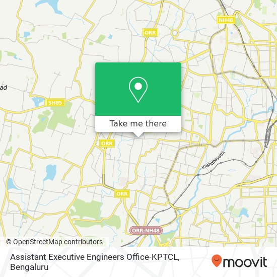 Assistant Executive Engineers Office-KPTCL map