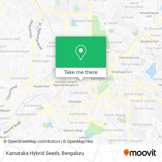 Karnataka Hybrid Seeds map