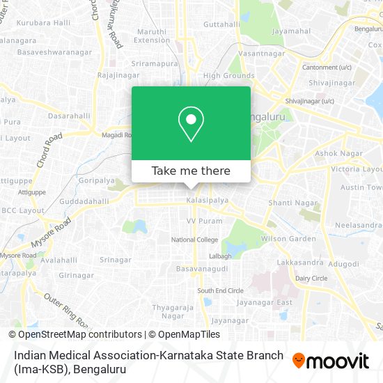 Indian Medical Association-Karnataka State Branch (Ima-KSB) map