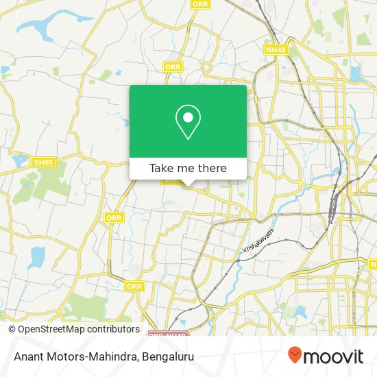 Anant Motors-Mahindra map