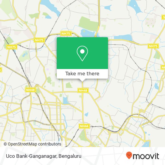 Uco Bank-Ganganagar map