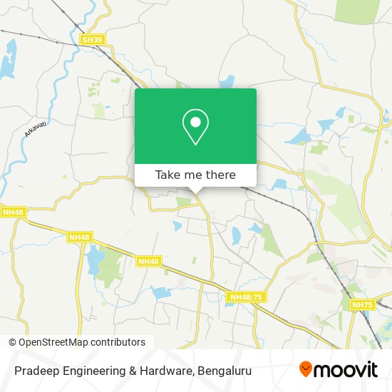 Pradeep Engineering & Hardware map