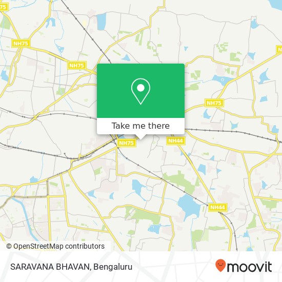 SARAVANA BHAVAN map