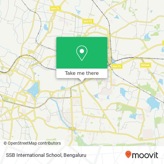 SSB International School map