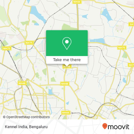 Kennel India map