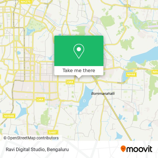 Ravi Digital Studio map