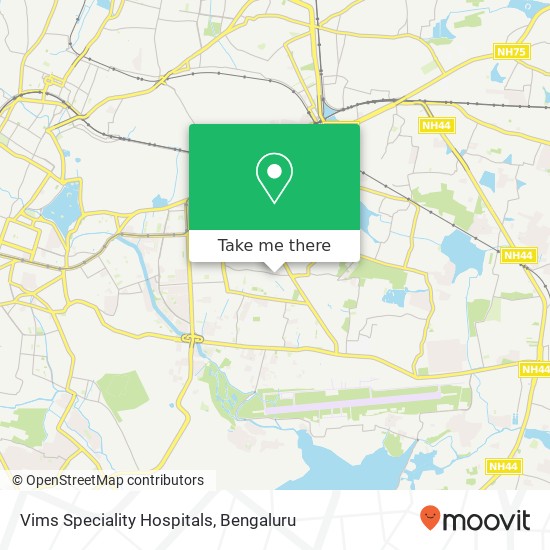 Vims Speciality Hospitals map