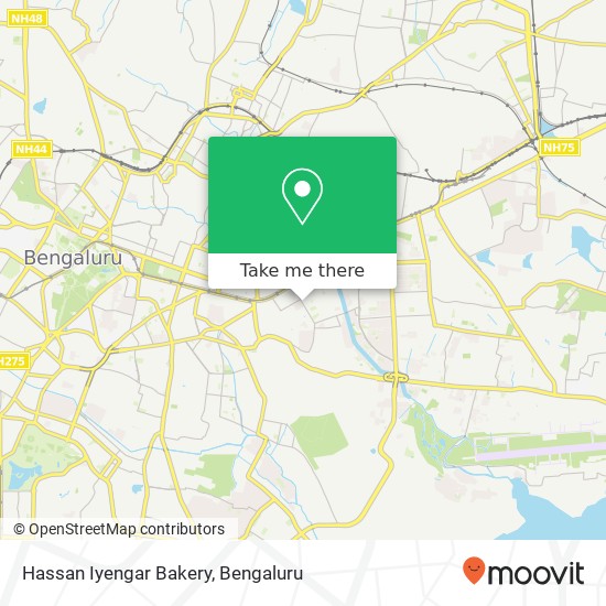 Hassan Iyengar Bakery map