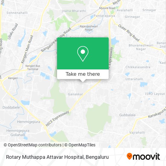 Rotary Muthappa Attavar Hospital map