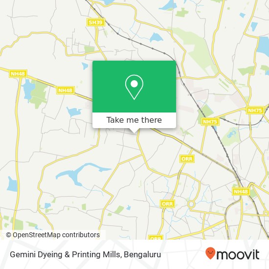 Gemini Dyeing & Printing Mills map