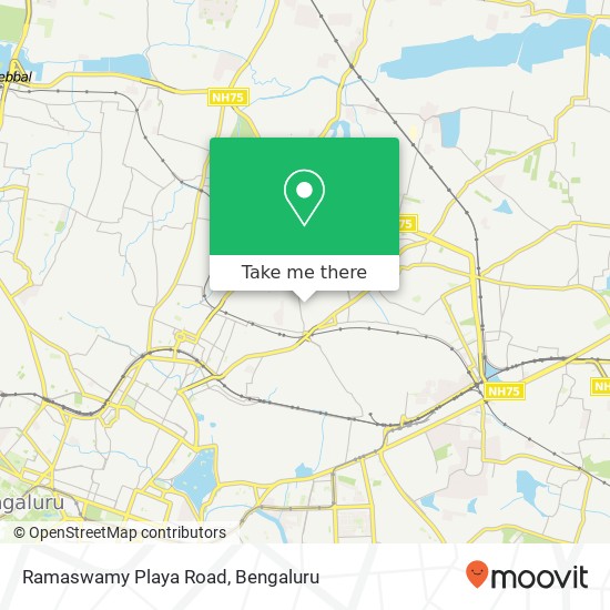 Ramaswamy Playa Road map