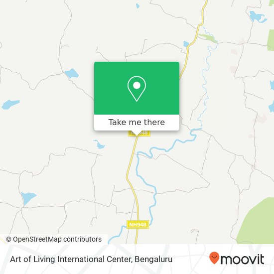 Art of Living International Center map