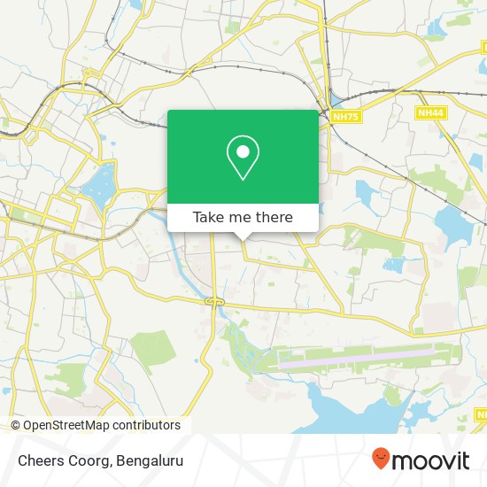 Cheers Coorg map