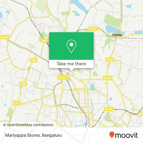 Mariyappa Stores map