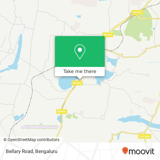 Bellary Road map