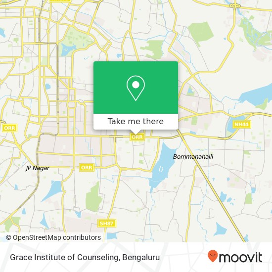 Grace Institute of Counseling map