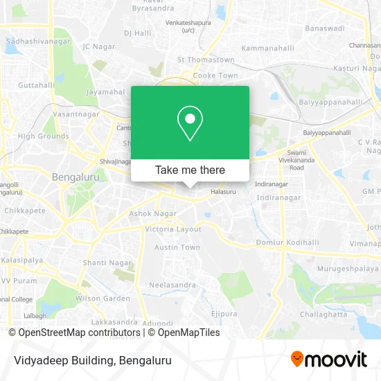 Vidyadeep Building map