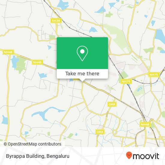 Byrappa Building map