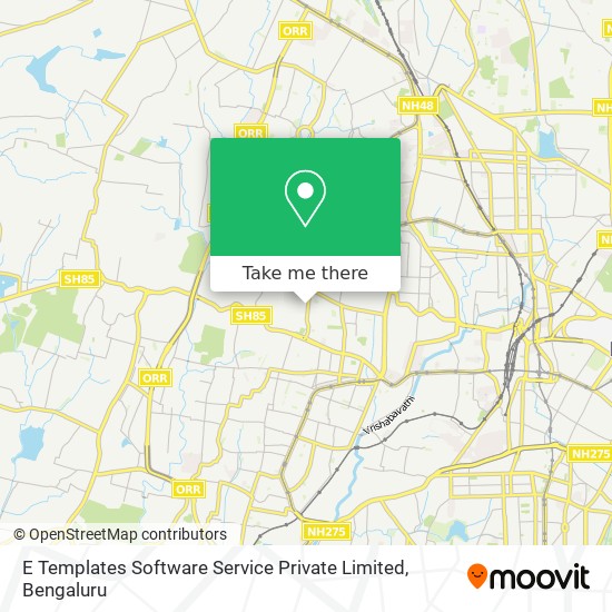 E Templates Software Service Private Limited map