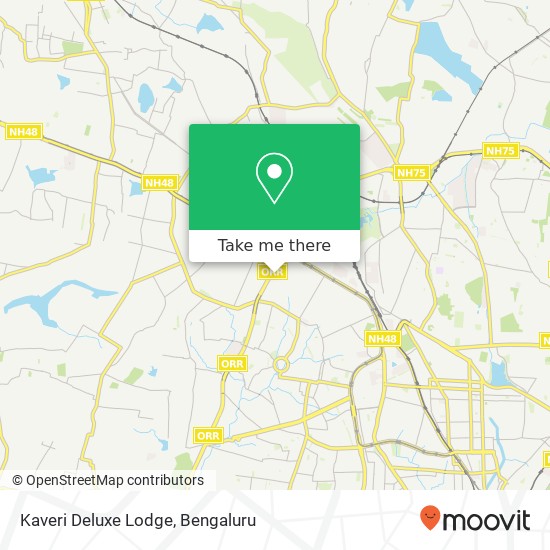 Kaveri Deluxe Lodge map