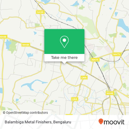 Balambiga Metal Finishers map