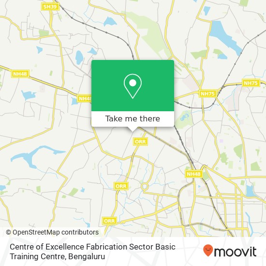 Centre of Excellence Fabrication Sector Basic Training Centre map