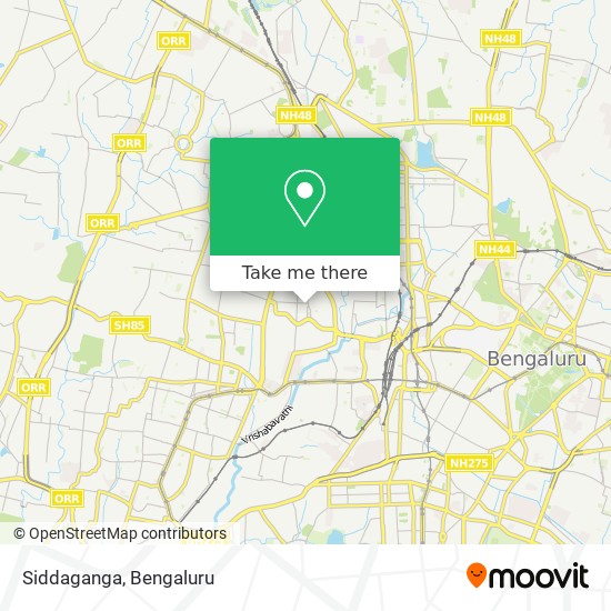 Siddaganga map