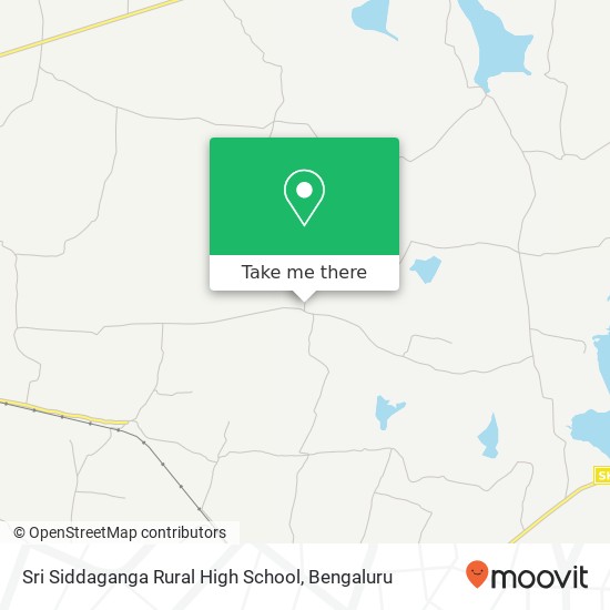 Sri Siddaganga Rural High School map