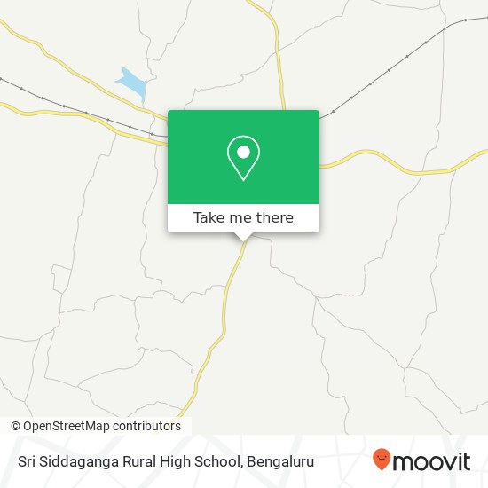 Sri Siddaganga Rural High School map